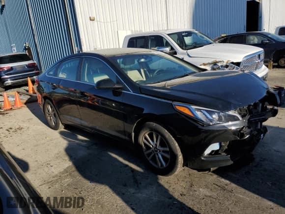 ✅ 2017 Hyundai Sonata SE • VIN: 5NPE24AF6HH494812 • Lot: 72857062. Listed on Copart with 44,430 mi. Free auction sales archive from the USA and detailed vehicle history report at DreamBid. Image 4.