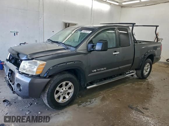 ✅ 2007 Nissan Titan SE • VIN: 1N6AA06B27N236573 • Lot: 94635315. Listed on Copart with 208,724 mi. Free auction sales archive from the USA and detailed vehicle history report at DreamBid. Image 1.