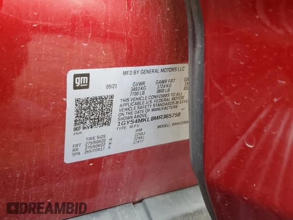 ✅ 2021 Cadillac Escalade ESV Premium Luxury Platinum • VIN: 1GYS4MKL8MR365758 • Lot: 80059914. Wystawiony na Copart z przebiegiem 98 008 mil. Bezpłatny archiwum sprzedaży aukcyjnych z USA i szczegółowy raport historii pojazdu na DreamBid. Zdjęcie 14.