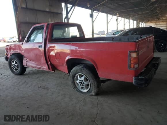 1995 Dodge Dakota z VIN 1B7FL26X2SW902568, wystawiony jako Copart lot #42760295 z przebiegiem 136 528 mil mil oraz Szkoda całkowita • Salvage title. Historia ofert i sprzedaży dostępna na DreamBid. Obrazek 2.