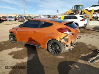 ✅ 2015 Hyundai Veloster Turbo • VIN: KMHTC6AE8FU233672 • Lot: 81732514. Wystawiony na Copart z przebiegiem 88 708 mil. Bezpłatny archiwum sprzedaży aukcyjnych z USA i szczegółowy raport historii pojazdu na DreamBid. Zdjęcie 2.