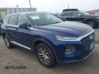 ✅ 2019 Hyundai Santa Fe SE • VIN: 5NMS2CAD5KH115797 • Lot: 43344591. Wystawiony na IAAI z przebiegiem 83 874 mil. Bezpłatny archiwum sprzedaży aukcyjnych z USA i szczegółowy raport historii pojazdu na DreamBid. Zdjęcie 1.