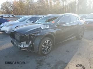 ✅ 2018 Infiniti QX30 Essential • VIN: SJKCH5CR8JA060016 • Lot: 79999804. Listed on Copart with 68,351 mi. Free auction sales archive from the USA and detailed vehicle history report at DreamBid. Image 1.