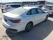 ✅ 2024 Volkswagen Jetta S • VIN: 3VW5M7BU8RM043611 • Lot: 43450782. Listed on IAAI with 21,074 mi. Free auction sales archive from the USA and detailed vehicle history report at DreamBid. Image 4.