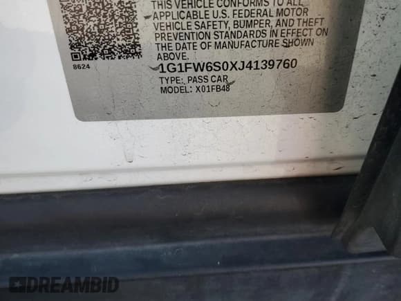 ✅ 2018 Chevrolet Bolt EV LT • VIN: 1G1FW6S0XJ4139760 • Лот: 89482395. Опубликован ранее на Copart с пробегом Не указан. Бесплатный доступ к архиву аукционных продаж из США и подробный отчёт об истории автомобиля на DreamBid. Изображение 12.