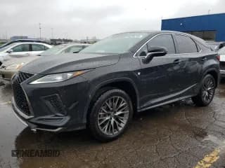 ✅ 2020 Lexus RX 350 F Sport • VIN: 2T2SZMDA5LC224069 • Lot: 56298745. Listed on Copart with 47,988 mi. Free auction sales archive from the USA and detailed vehicle history report at DreamBid. Image 1.