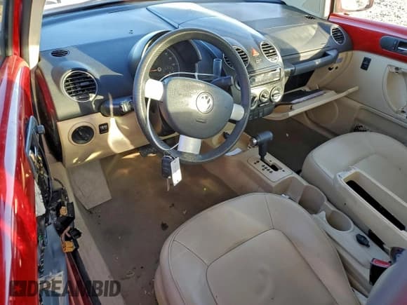 ✅ 2007 Volkswagen Beetle • VIN: 3VWPW31C07M516922 • Lot: 95163545. Listed on Copart with Not provided. Free auction sales archive from the USA and detailed vehicle history report at DreamBid. Image 8.