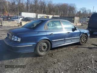 2003 Hyundai Sonata GLS with VIN KMHWF35H83A893490, listed as a Copart auction lot 80886424 with Not provided miles and Salvage title. Bid and sale history available at DreamBid. Image 3.
