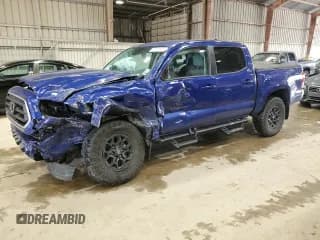 ✅ 2022 Toyota Tacoma SR5 • VIN: 3TMAZ5CN6NM195752 • Lot: 71741535. Listed on Copart with 37,256 mi. Free auction sales archive from the USA and detailed vehicle history report at DreamBid. Image 1.