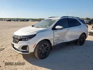 ✅ 2024 Chevrolet Equinox RS • VIN: 3GNAXMEG2RS152081 • Lot: 91891625. Wystawiony na Copart z przebiegiem 32 785 mil. Bezpłatny archiwum sprzedaży aukcyjnych z USA i szczegółowy raport historii pojazdu na DreamBid. Zdjęcie 1.