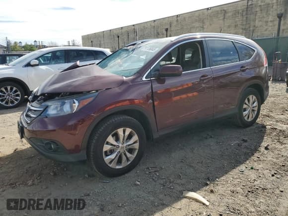 ✅ 2014 Honda CR-V EX-L • VIN: 5J6RM4H74EL106620 • Lot: 91136045. Wystawiony na Copart z przebiegiem 41 562 mil. Bezpłatny archiwum sprzedaży aukcyjnych z USA i szczegółowy raport historii pojazdu na DreamBid. Zdjęcie 1.