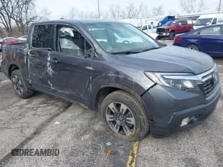 ✅ 2017 Honda Ridgeline RTL • VIN: 5FPYK3F58HB033172 • Lot: 43738932. Listed on IAAI with 88,205 mi. Free auction sales archive from the USA and detailed vehicle history report at DreamBid. Image 1.