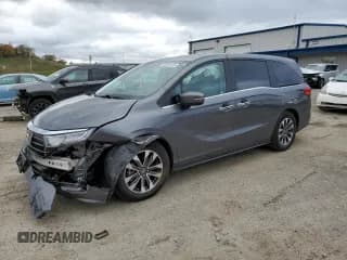 ✅ 2023 Honda Odyssey EX-L • VIN: 5FNRL6H62PB009871 • Lot: 82616135. Wystawiony na Copart z przebiegiem 47 189 mil. Bezpłatny archiwum sprzedaży aukcyjnych z USA i szczegółowy raport historii pojazdu na DreamBid. Zdjęcie 1.
