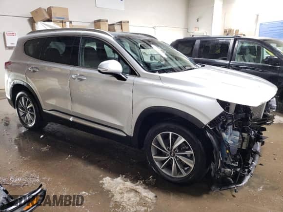 2019 Hyundai Santa Fe Ultimate z VIN 5NMS5CAD3KH073069, wystawiony jako Copart lot #72809582 z przebiegiem 35 051 mil mil oraz . Historia ofert i sprzedaży dostępna na DreamBid. Obrazek 4.