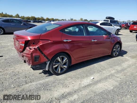 2014 Hyundai Elantra SE z VIN 5NPDH4AE2EH479592, wystawiony jako Copart lot #82572325 z przebiegiem 99 686 mil mil oraz Szkoda całkowita • Salvage title. Historia ofert i sprzedaży dostępna na DreamBid. Obrazek 3.