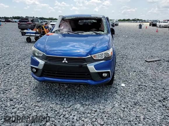 2017 Mitsubishi Outlander SE with VIN JA4AR3AW4HZ016685, listed as a Copart auction lot 57983775 with Not provided miles and Salvage title. Bid and sale history available at DreamBid. Image 14.