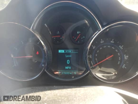 2013 Chevrolet Cruze 1LT with VIN 1G1PC5SB9D7273946, listed as a Copart auction lot 63820815 with 76,692 mi miles and Salvage title. Bid and sale history available at DreamBid. Image 9.