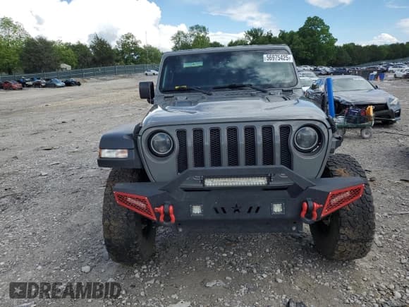 ✅ 2023 Jeep Wrangler Rubicon • VIN: 1C4HJXFN6PW609242 • Lot: 56975425. Listed on Copart with 47,225 mi. Free auction sales archive from the USA and detailed vehicle history report at DreamBid. Image 5.