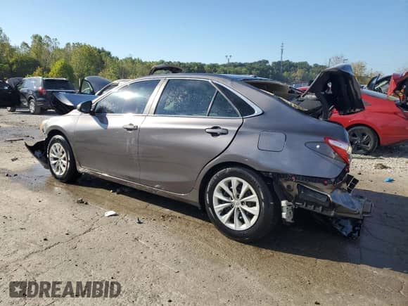 2015 Toyota Camry LE with VIN 4T4BF1FK4FR468970, listed as a Copart auction lot 84889785 with 105,624 mi miles and Non repairable. Bid and sale history available at DreamBid. Image 2.