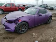 ✅ 2017 Mazda MX-5 Miata Grand Touring • VIN: JM1NDAM71H0105195 • Лот: 71198462. Опубликован ранее на Copart с пробегом 24 556 миль. Бесплатный доступ к архиву аукционных продаж из США и подробный отчёт об истории автомобиля на DreamBid. Изображение 1.