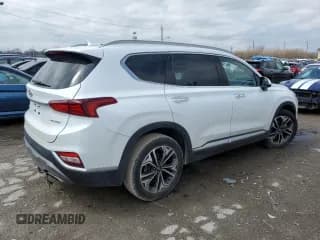 ✅ 2019 Hyundai Santa Fe Ultimate • VIN: 5NMS5CAAXKH013277 • Lot: 46651643. Wystawiony na Copart z przebiegiem 86 244 mil. Bezpłatny archiwum sprzedaży aukcyjnych z USA i szczegółowy raport historii pojazdu na DreamBid. Zdjęcie 3.
