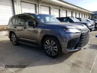 ✅ 2025 Lexus LX 600 Luxury • VIN: JTJGB7CX9S4068591 • Lot: 54115185. Listed on Copart with 763 mi. Free auction sales archive from the USA and detailed vehicle history report at DreamBid. Image 4.