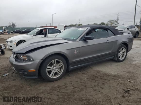 ✅ 2010 Ford Mustang V6 • VIN: 1ZVBP8ENXA5122356 • Lot: 55928825. Listed on Copart with 59,434 mi. Free auction sales archive from the USA and detailed vehicle history report at DreamBid. Image 1.