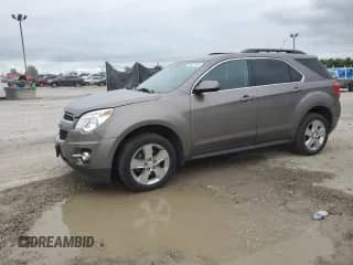 2012 Chevrolet Equinox 2LT with VIN 2GNALPEK5C6210093, listed as a Copart auction lot 69521545 with 93,699 mi miles and Salvage title. Bid and sale history available at DreamBid. Image 1.