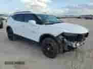 2022 Chevrolet Blazer LT with VIN 3GNKBCR45NS230294, listed as a Copart auction lot 77458144 with 51,209 mi miles and Salvage title. Bid and sale history available at DreamBid. Image 4.