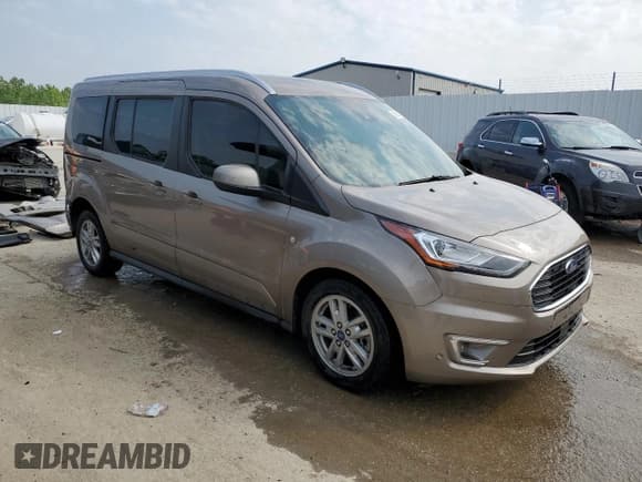✅ 2020 Ford Transit Connect Titanium • VIN: NM0GE9G27L1456858 • Lot: 59261925. Listed on Copart with 68,470 mi. Free auction sales archive from the USA and detailed vehicle history report at DreamBid. Image 4.