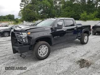 2022 Chevrolet Silverado 2500HD High Country с VIN 1GC4YREY8NF203395, выставлен на аукционе Copart как лот 58822955 с пробегом 129 552 миль миль и Списание • Salvage title. История ставок и продаж доступна на DreamBid. Изображение 1.