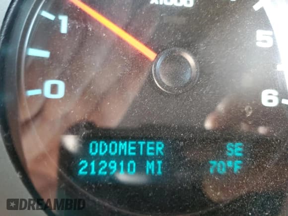 ✅ 2013 Chevrolet Silverado 2500HD LT • VIN: 1GC1KXEG7DF130468 • Lot: 80115645. Listed on Copart with 212,910 mi. Free auction sales archive from the USA and detailed vehicle history report at DreamBid. Image 9.