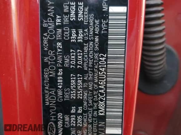 2020 Hyundai Kona SEL с VIN KM8K2CAA6LU541042, выставлен на аукционе Copart как лот 72309012 с пробегом 18 834 миль миль и . История ставок и продаж доступна на DreamBid. Изображение 12.