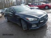 ✅ 2017 Infiniti Q50 Premium • VIN: JN1CV7AR9HM682095 • Lot: 41934805. Listed on IAAI with 34,828 mi. Free auction sales archive from the USA and detailed vehicle history report at DreamBid. Image 1.