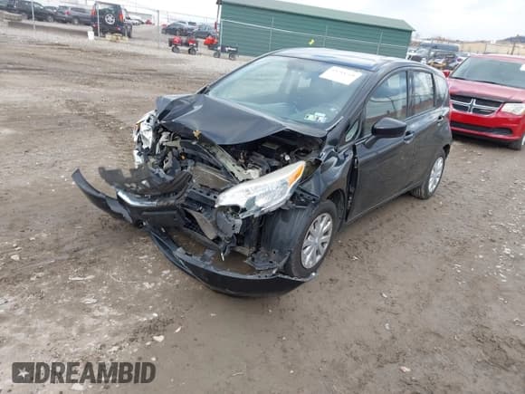 ✅ 2016 Nissan Note SV • VIN: 3N1CE2CP2GL357120 • Lot: 43784768. Listed on IAAI with 104,879 mi. Free auction sales archive from the USA and detailed vehicle history report at DreamBid. Image 2.
