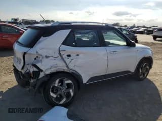 ✅ 2023 Hyundai Venue Limited • VIN: KMHRC8A39PU233279 • Lot: 42621945. Listed on Copart with 46,060 mi. Free auction sales archive from the USA and detailed vehicle history report at DreamBid. Image 3.