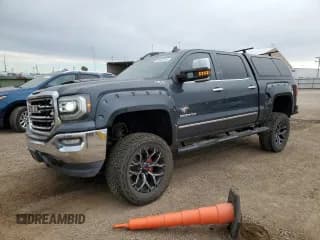 ✅ 2018 GMC Sierra 1500 SLT • VIN: 3GTU2NEJ5JG329056 • Лот: 82435755. Опубликован ранее на Copart с пробегом 44 111 миль. Бесплатный доступ к архиву аукционных продаж из США и подробный отчёт об истории автомобиля на DreamBid. Изображение 1.