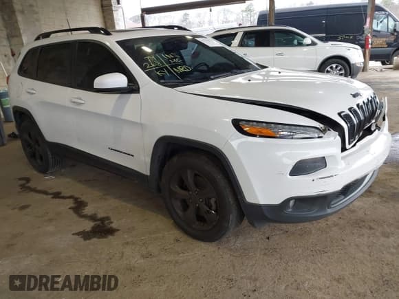 ✅ 2018 Jeep Cherokee Limited • VIN: 1C4PJMDB3JD564931 • Lot: 41925652. Listed on IAAI with 79,268 mi. Free auction sales archive from the USA and detailed vehicle history report at DreamBid. Image 1.