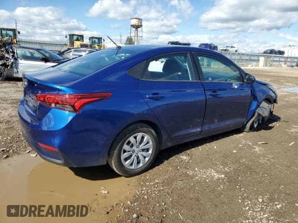 ✅ 2021 Hyundai Accent SE • VIN: 3KPC24A62ME141831 • Лот: 82308375. Опубликован ранее на Copart с пробегом 35 183 миль. Бесплатный доступ к архиву аукционных продаж из США и подробный отчёт об истории автомобиля на DreamBid. Изображение 3.