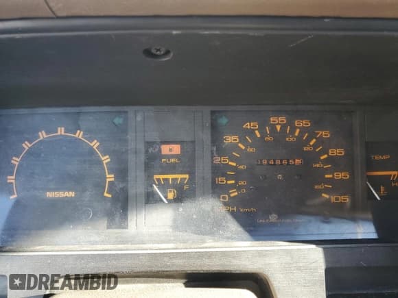 ✅ 1986 Nissan Hardbody E • VIN: JN6ND11S7GW044243 • Lot: 85305035. Listed on Copart with 94,865 mi. Free auction sales archive from the USA and detailed vehicle history report at DreamBid. Image 9.