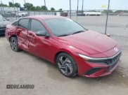 ✅ 2025 Hyundai Elantra SEL Sport • VIN: KMHLM4DGXSU889073 • Lot: 43027867. Listed on IAAI with 7,473 mi. Free auction sales archive from the USA and detailed vehicle history report at DreamBid. Image 1.