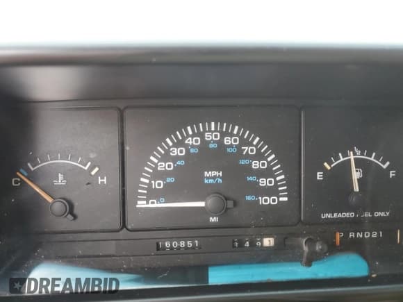 ✅ 1993 Plymouth Grand Voyager • VIN: 1P4GH443XPX542948 • Lot: 79932804. Wystawiony na Copart z przebiegiem 160 851 mil. Bezpłatny archiwum sprzedaży aukcyjnych z USA i szczegółowy raport historii pojazdu na DreamBid. Zdjęcie 9.