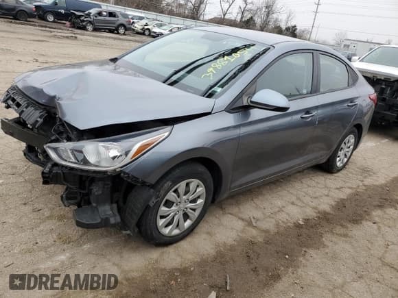 ✅ 2019 Hyundai Accent SE • VIN: 3KPC24A33KE063241 • Лот: 39881054. Опубликован ранее на Copart с пробегом Не указан. Бесплатный доступ к архиву аукционных продаж из США и подробный отчёт об истории автомобиля на DreamBid. Изображение 1.
