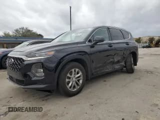 ✅ 2019 Hyundai Santa Fe SE • VIN: 5NMS23AD5KH036520 • Lot: 37658874. Wystawiony na Copart z przebiegiem 87 642 mil. Bezpłatny archiwum sprzedaży aukcyjnych z USA i szczegółowy raport historii pojazdu na DreamBid. Zdjęcie 1.
