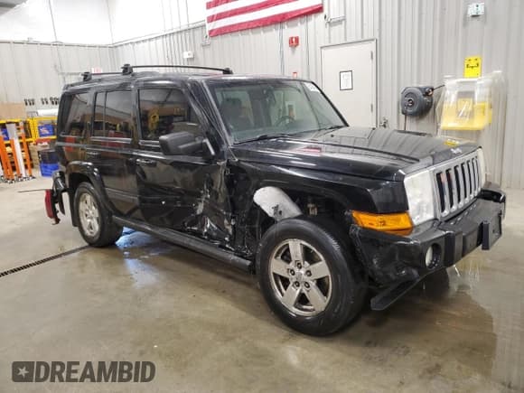✅ 2007 Jeep Commander Sport • VIN: 1J8HG48P57C529131 • Lot: 65406465. Listed on Copart with 213,828 mi. Free auction sales archive from the USA and detailed vehicle history report at DreamBid. Image 4.