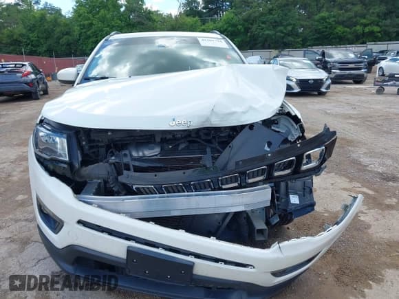 ✅ 2020 Jeep Compass Latitude • VIN: 3C4NJCBB8LT224711 • Lot: 42201734. Listed on IAAI with 99,032 mi. Free auction sales archive from the USA and detailed vehicle history report at DreamBid. Image 12.