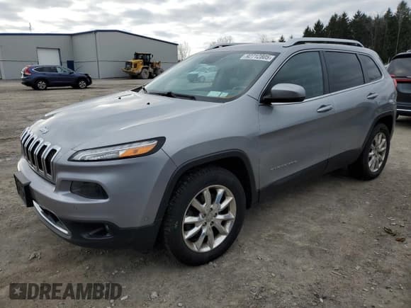 ✅ 2014 Jeep Cherokee Limited • VIN: 1C4PJMDS7EW308639 • Lot: 92712805. Listed on Copart with 109,033 mi. Free auction sales archive from the USA and detailed vehicle history report at DreamBid. Image 1.