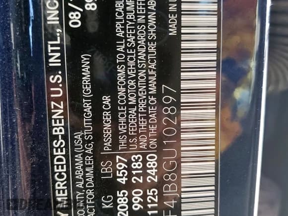 ✅ 2016 Mercedes-Benz C 300 • VIN: 55SWF4JB8GU102897 • Lot: 83801015. Wystawiony na Copart z przebiegiem Nie podano. Bezpłatny archiwum sprzedaży aukcyjnych z USA i szczegółowy raport historii pojazdu na DreamBid. Zdjęcie 12.