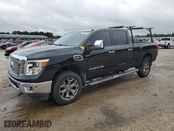 ✅ 2017 Nissan Titan SV • VIN: 1N6AA1F22HN564244 • Лот: 85832545. Опубликован ранее на Copart с пробегом 55 592 миль. Бесплатный доступ к архиву аукционных продаж из США и подробный отчёт об истории автомобиля на DreamBid. Изображение 1.