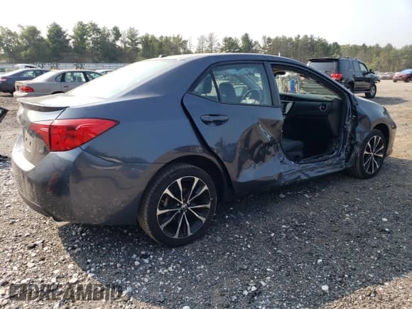✅ 2019 Toyota Corolla L • VIN: 2T1BURHE2KC127889 • Lot: 86814165. Listed on Copart with 102,651 mi. Free auction sales archive from the USA and detailed vehicle history report at DreamBid. Image 3.